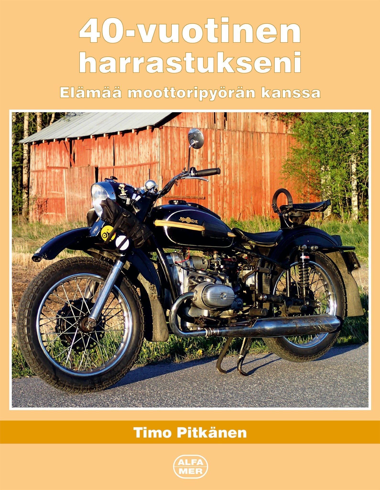 Moottoripyöräkirjapaketti, sis. 4 kirjaa