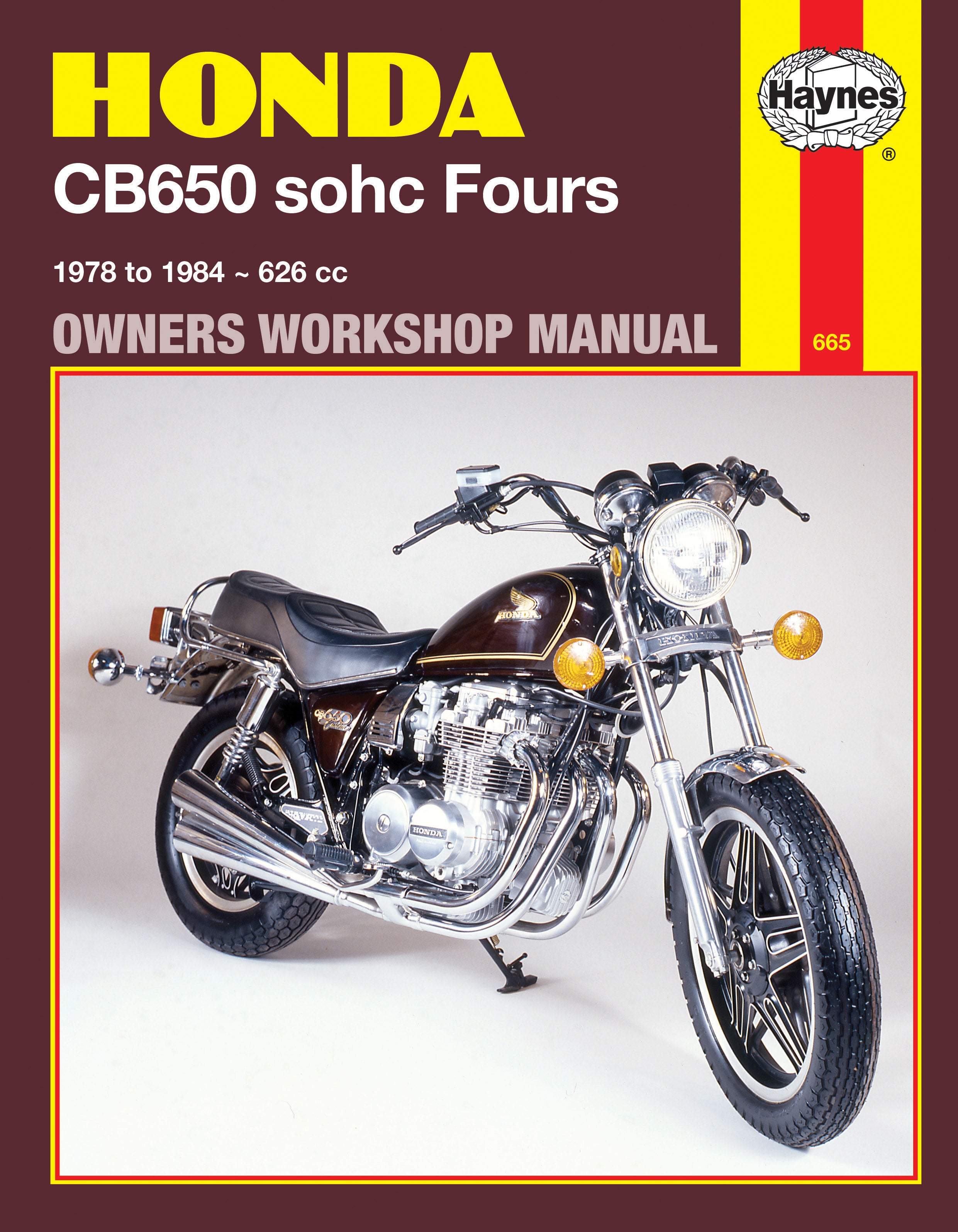 Honda CB650 sohc Fours (78 - 84) Haynes Repair Manual - Digital Edition