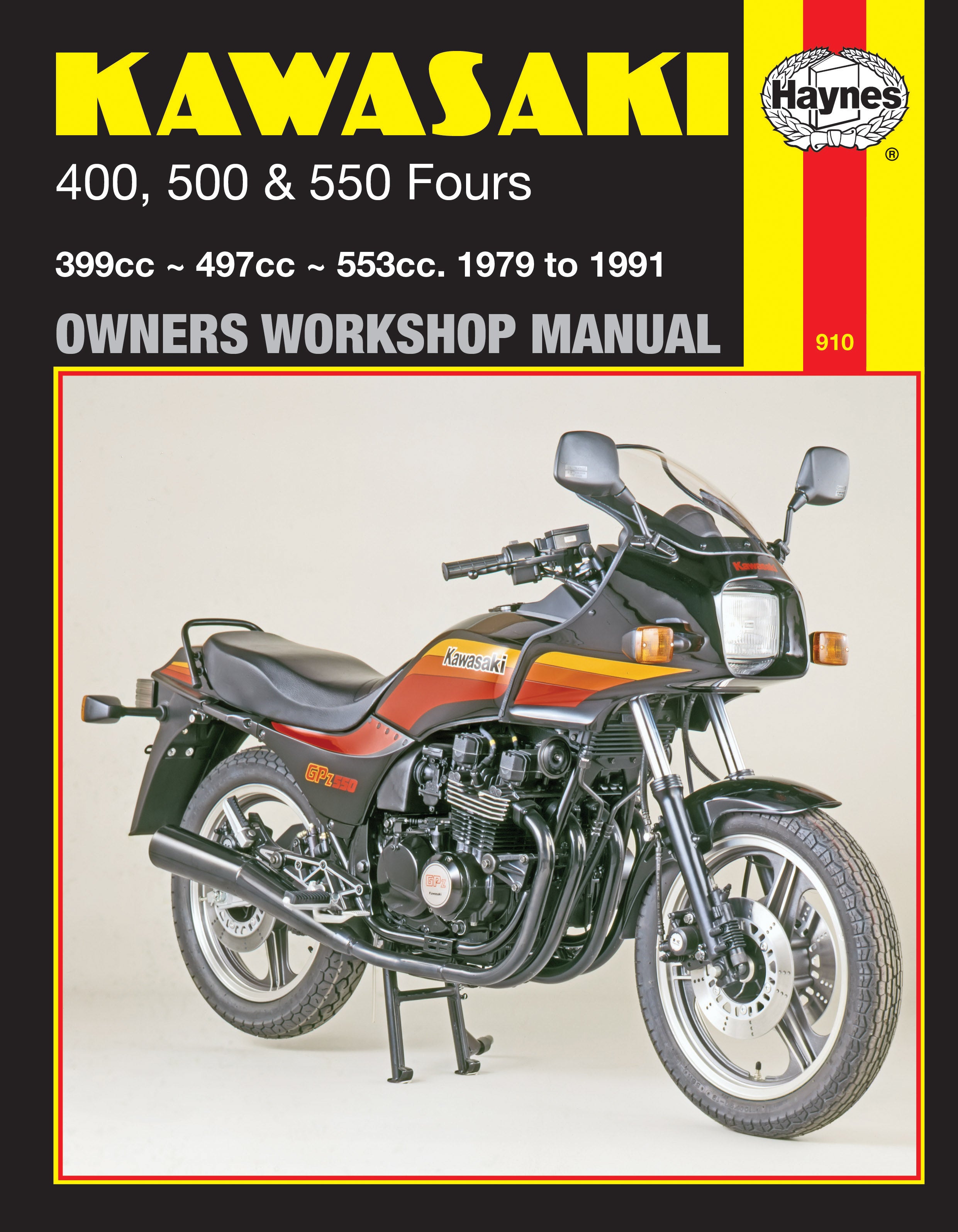 Kawasaki 400, 500 & 550 Fours (79 - 91) Haynes Repair Manual - Digital Edition