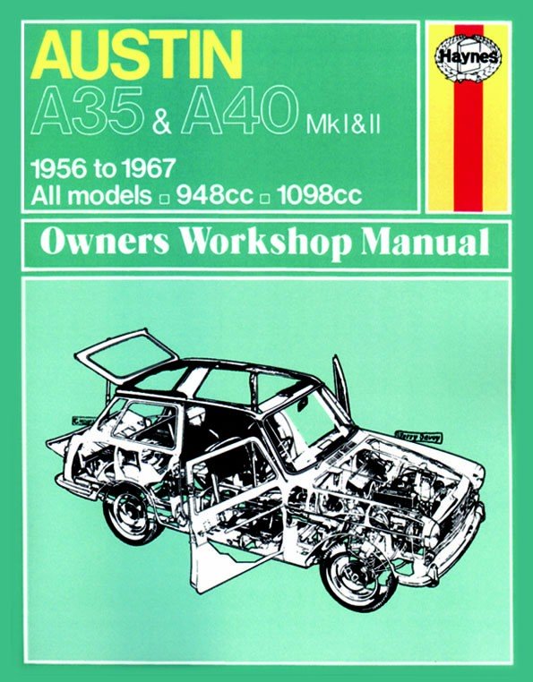 Austin A35 & A40 (1956 - 1967) Haynes Repair Manual - Digital Edition