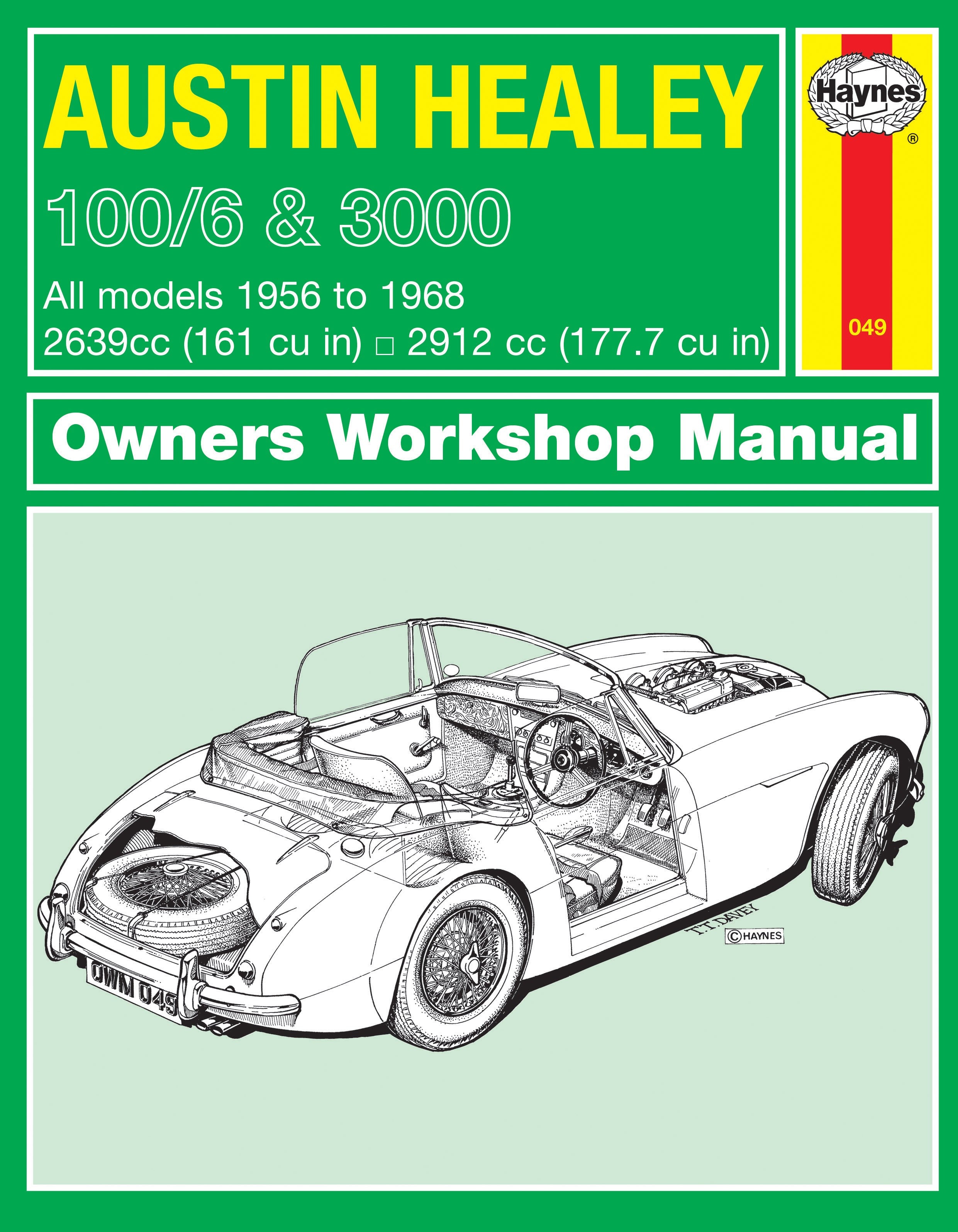 Austin Healey 100/6 & 3000 1956-1968 Classic Reprint
