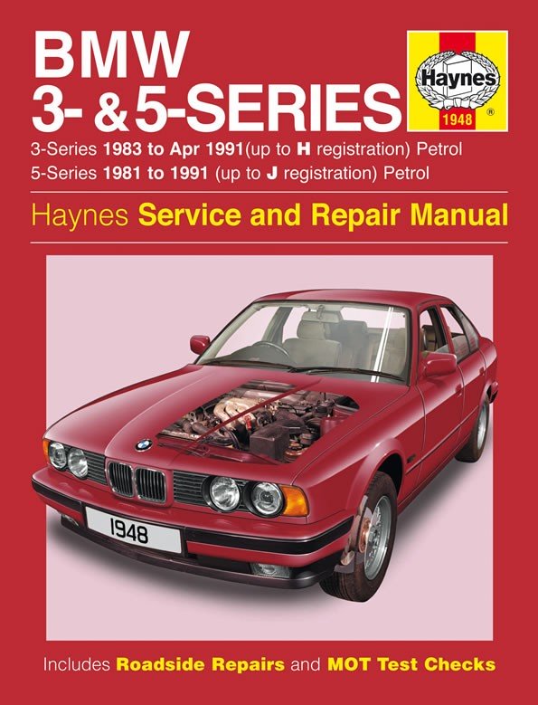 BMW 3- & 5-Series Petrol (81 - 91) Haynes Repair Manual - Digital Edition