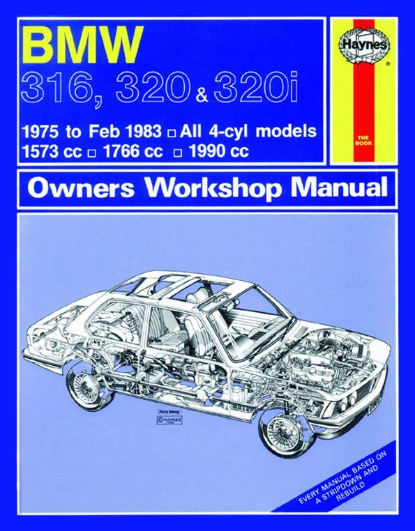 BMW 316, 320 & 320i (4-cyl)(75 - Feb 83) Haynes Repair Manual - Digital Edition