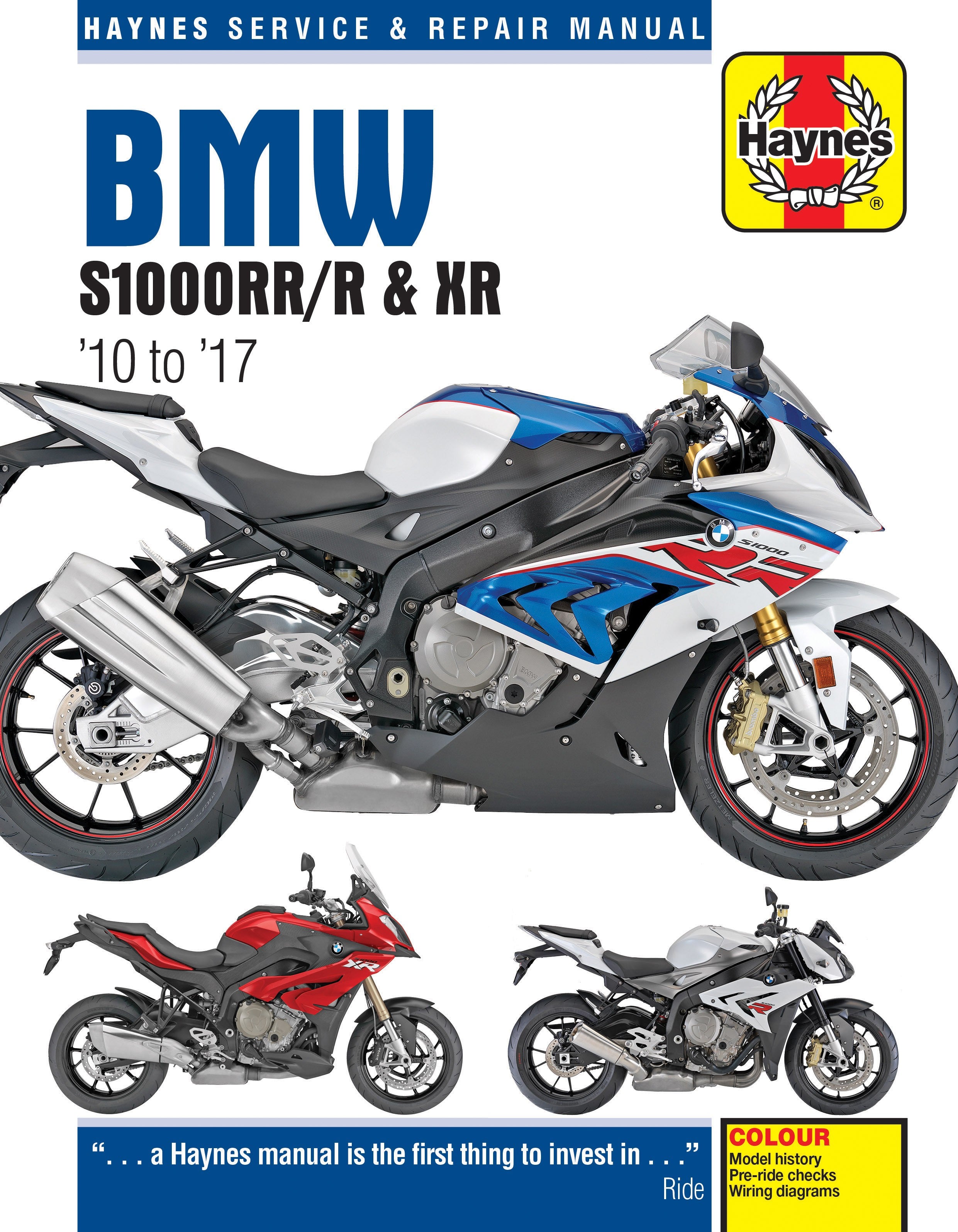 BMW S 1000 RR/R & XR 2010-2017