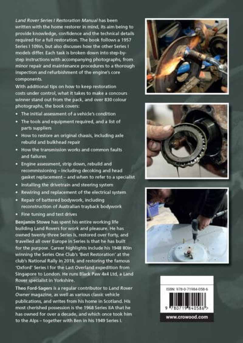 Land Rover Series 1 Restoration Manual