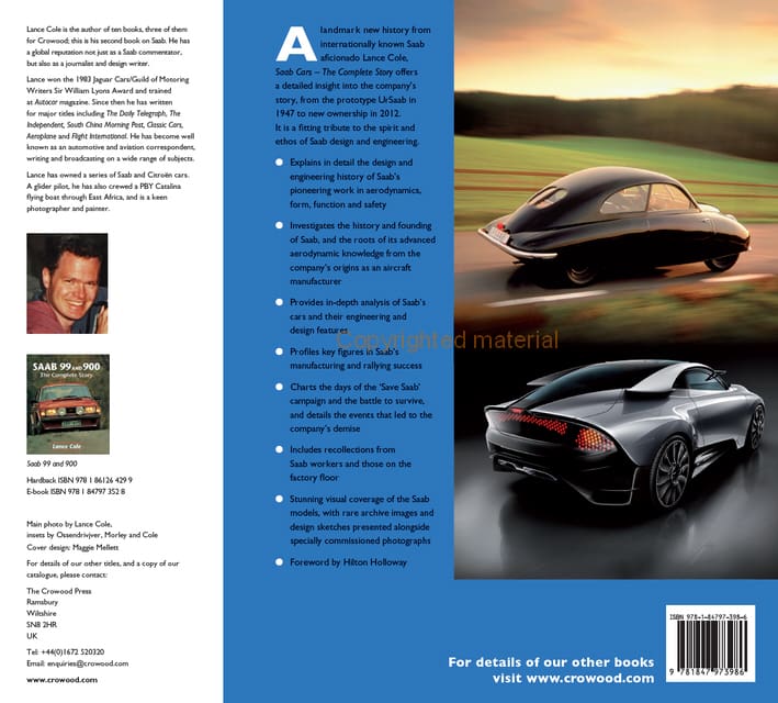 SAAB CARS The Complete Story