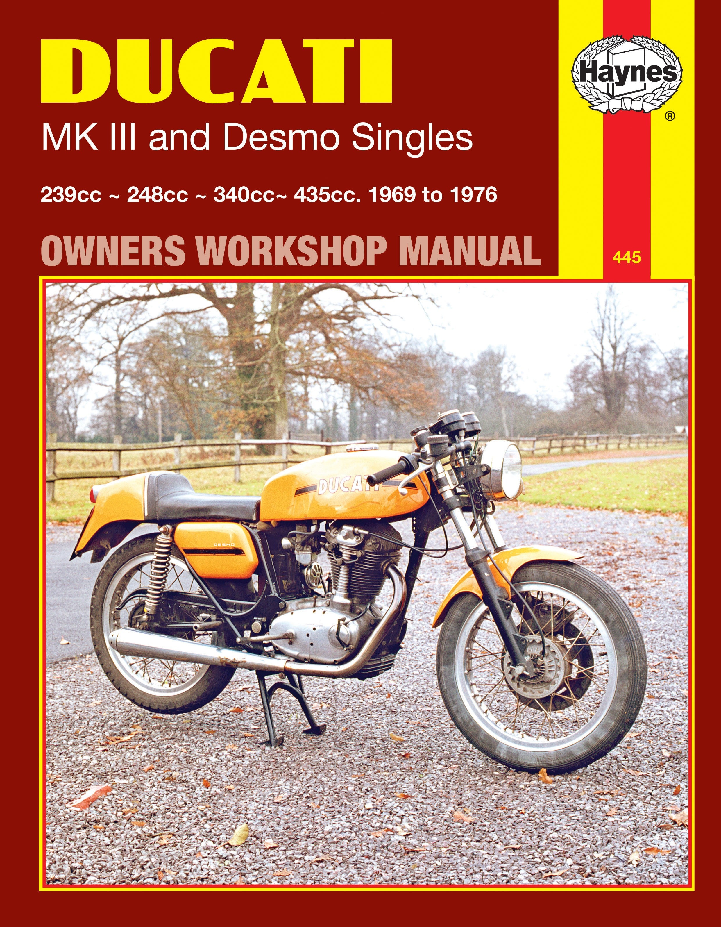Ducati MK III & Desmo Singles (69 - 76) Haynes Repair Manual - Digital Edition