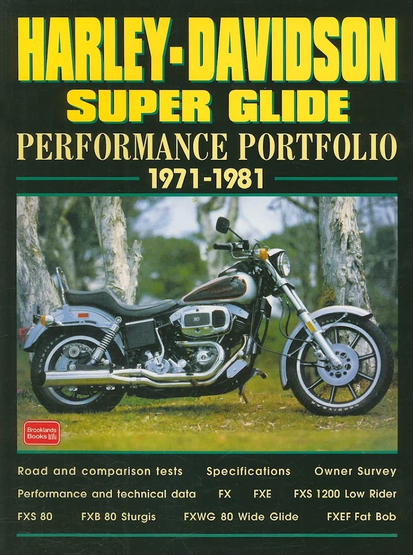 HARLEY-DAVIDSON Super Glide 1971 - 1981 Perfomance Portfolio
