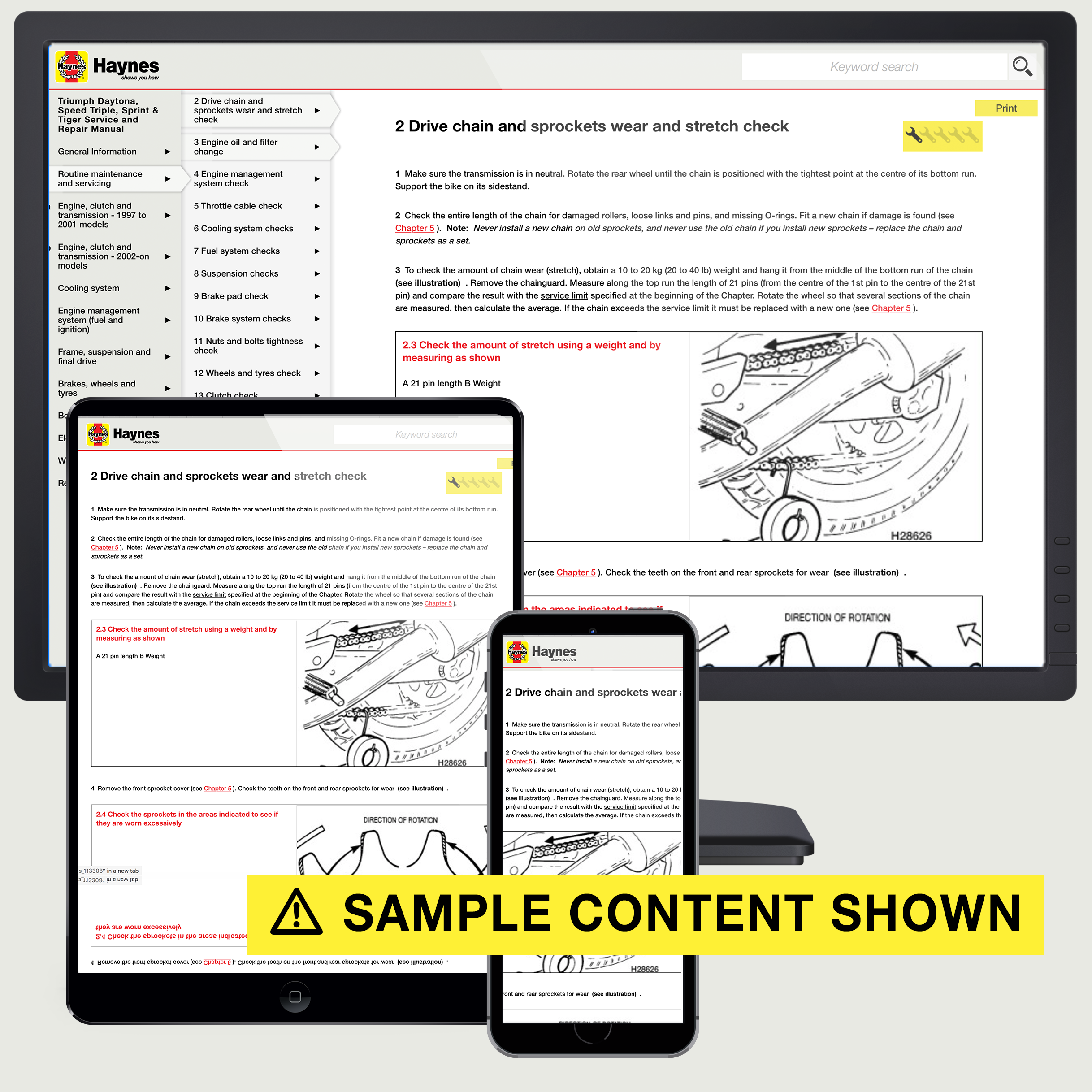 Yamaha YZF-R125 (2008-2011) Haynes Online Manual