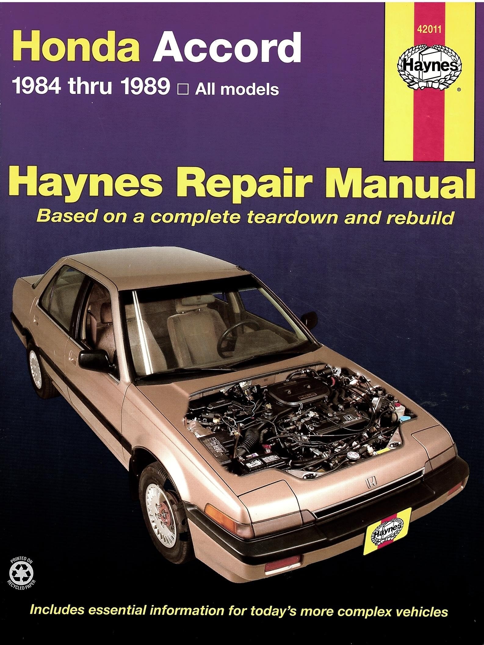 Honda Accord 1.8 1984 - 1989