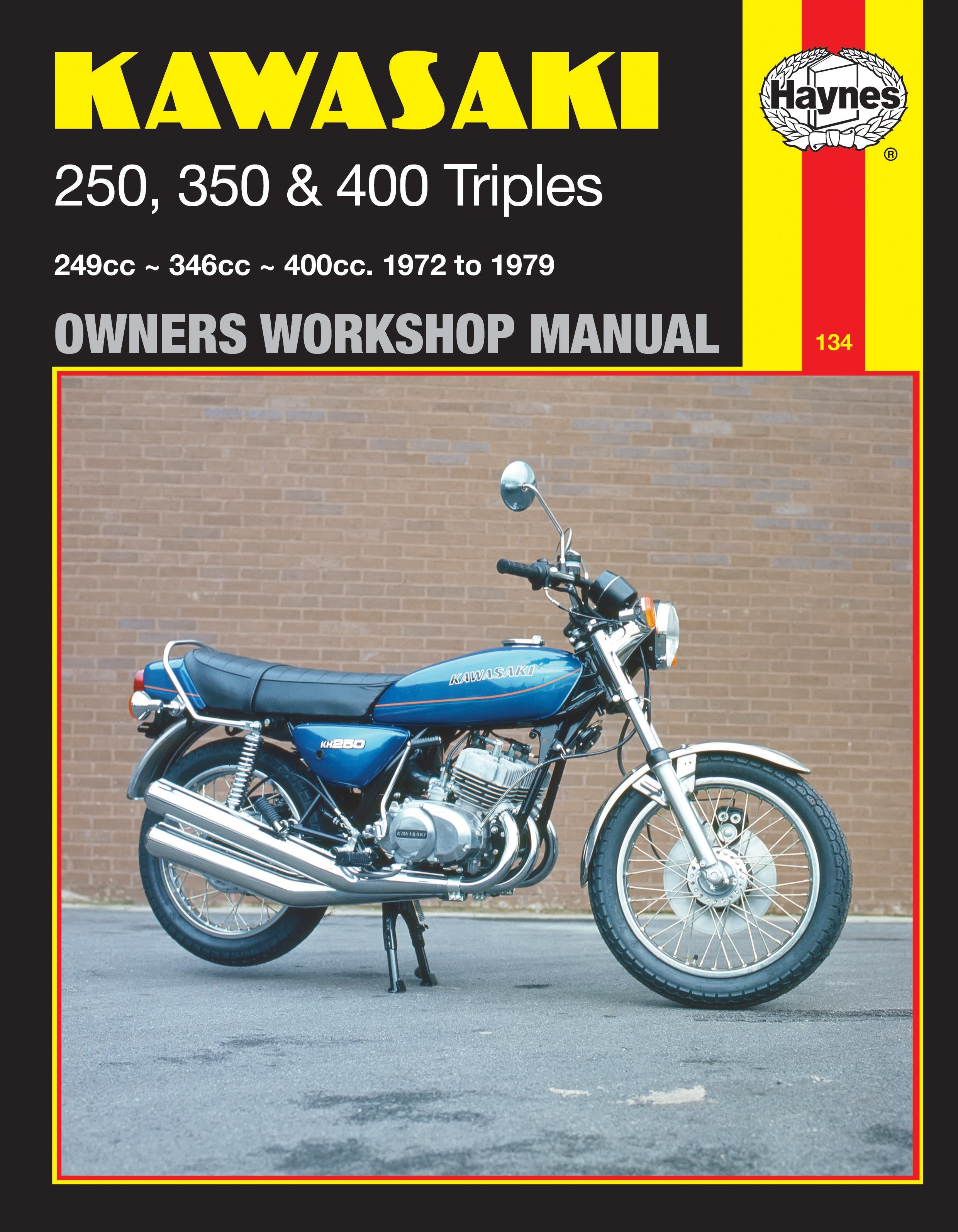 Kawasaki 250, 350 & 400 Triples (72 - 79) Haynes Repair Manual - Digital Edition