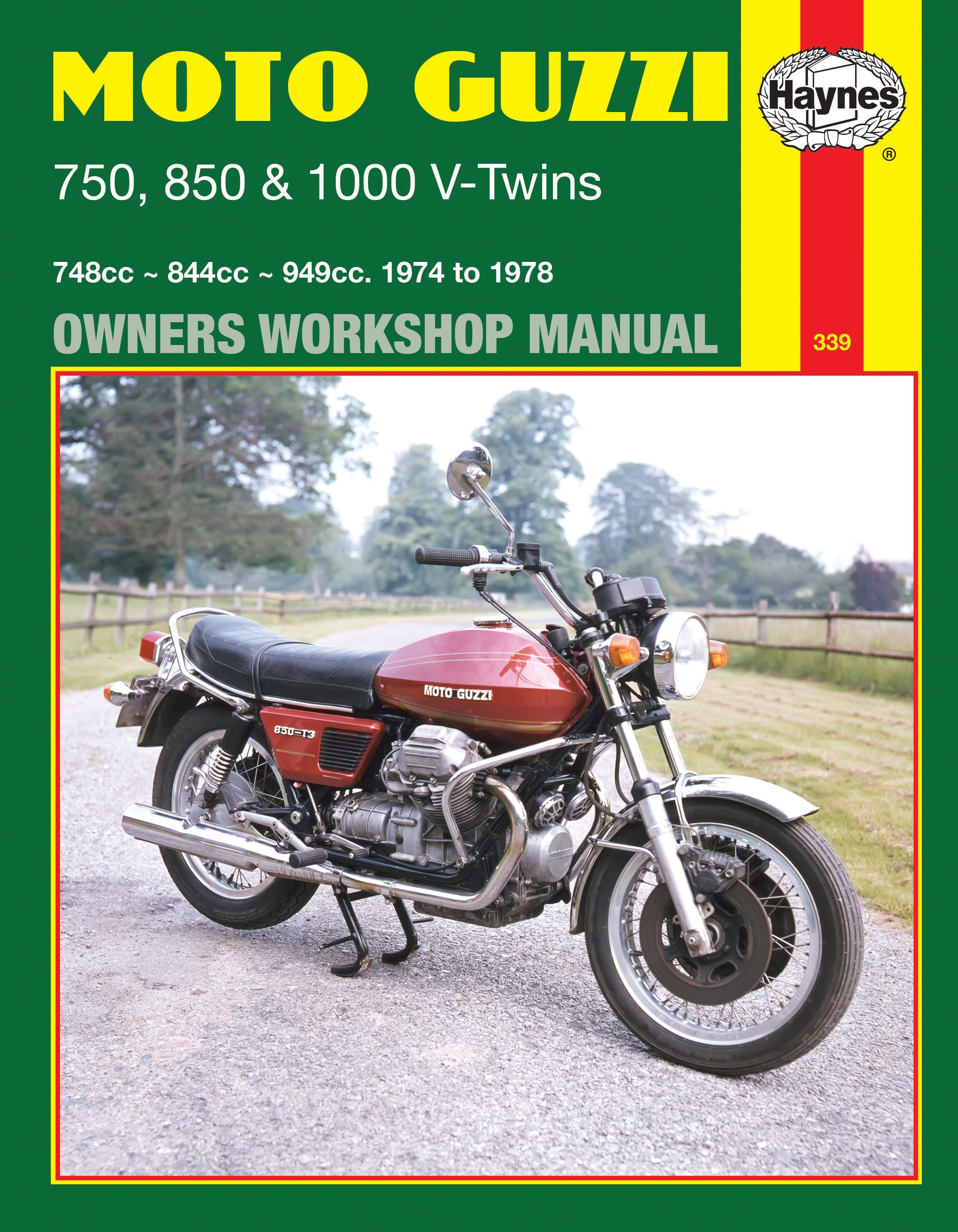 Moto Guzzi 750, 850 & 1000 V-Twins (74 - 78) Haynes Repair Manual - Digital Edition