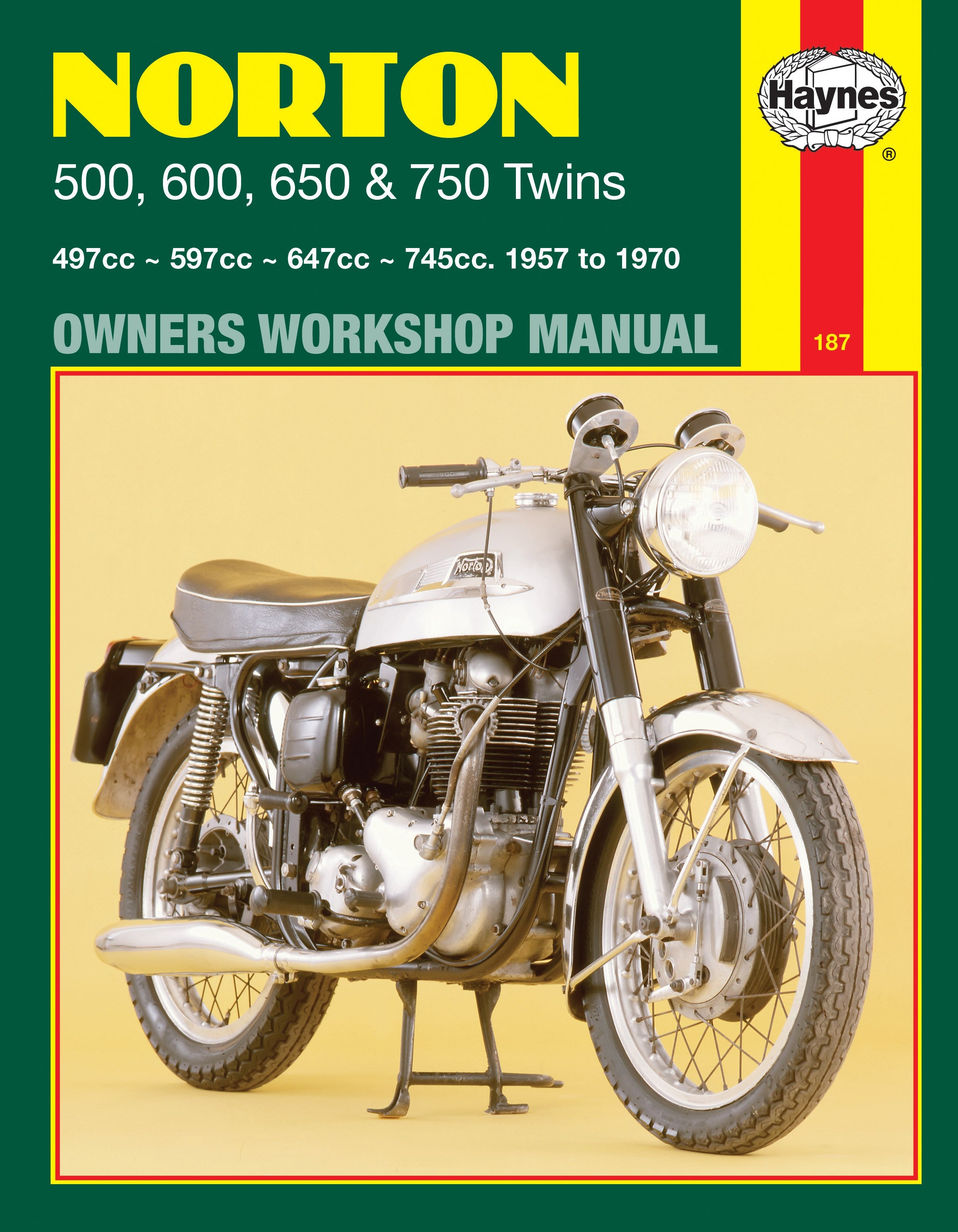 Norton 500, 600, 650 & 750 Twins (57 - 70) Haynes Repair Manual - Digital Edition
