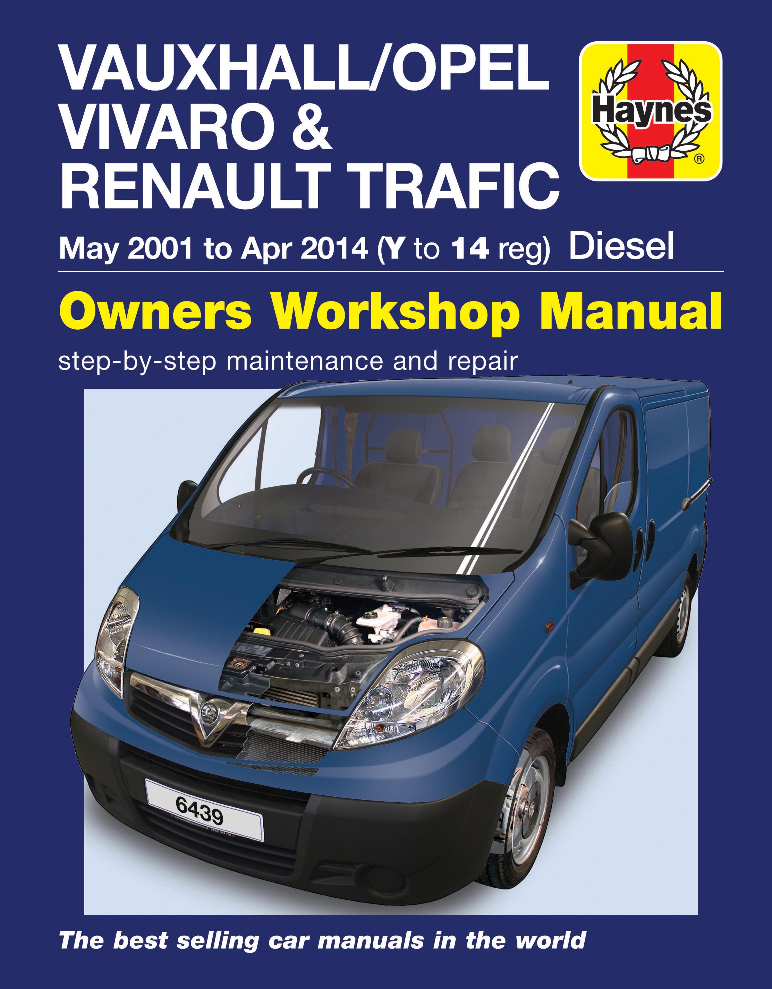 Opel Vivaro & Renault Trafic diesel 2001-2014
