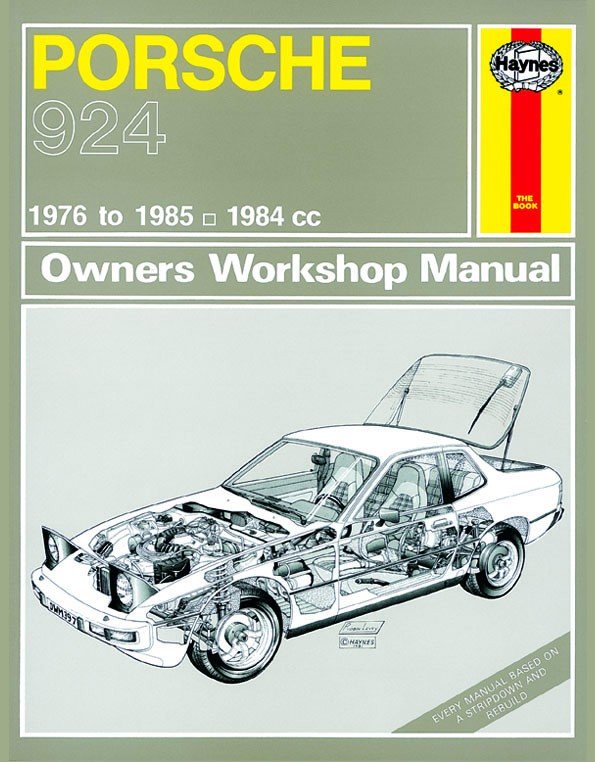 Porsche 924 & 924 Turbo (76 - 85) Haynes Repair Manual - Digital Edition