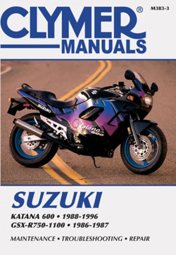 Suzuki Katana 600 1988-1996, GSX-R 750-1100 1986-1987