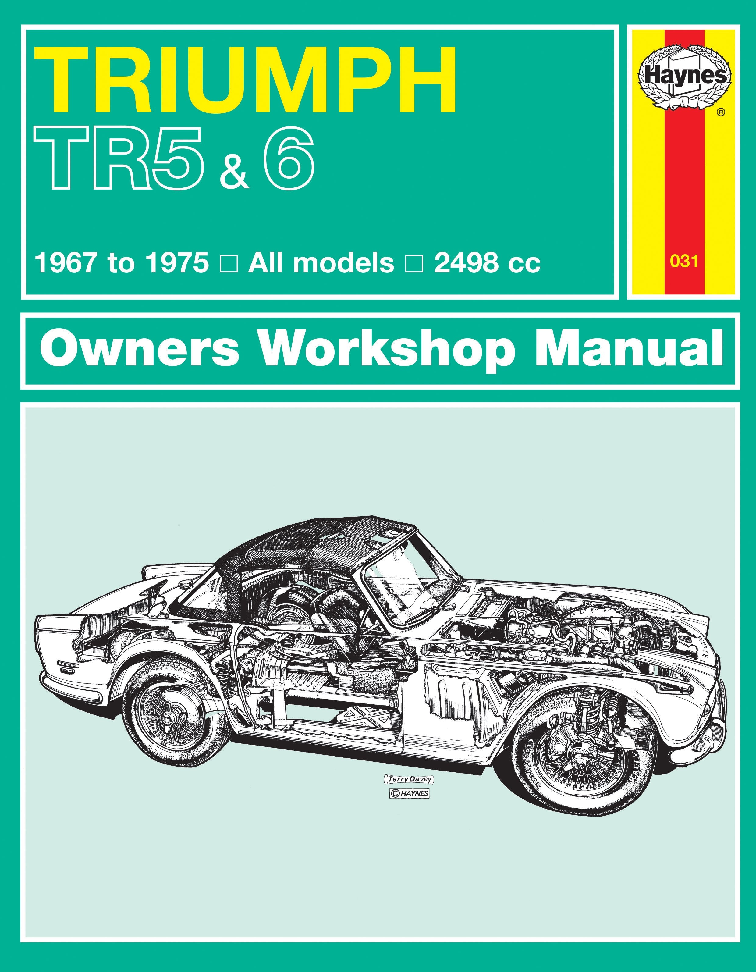 Triumph TR5/6 1967 - 1975 Classic Reprint