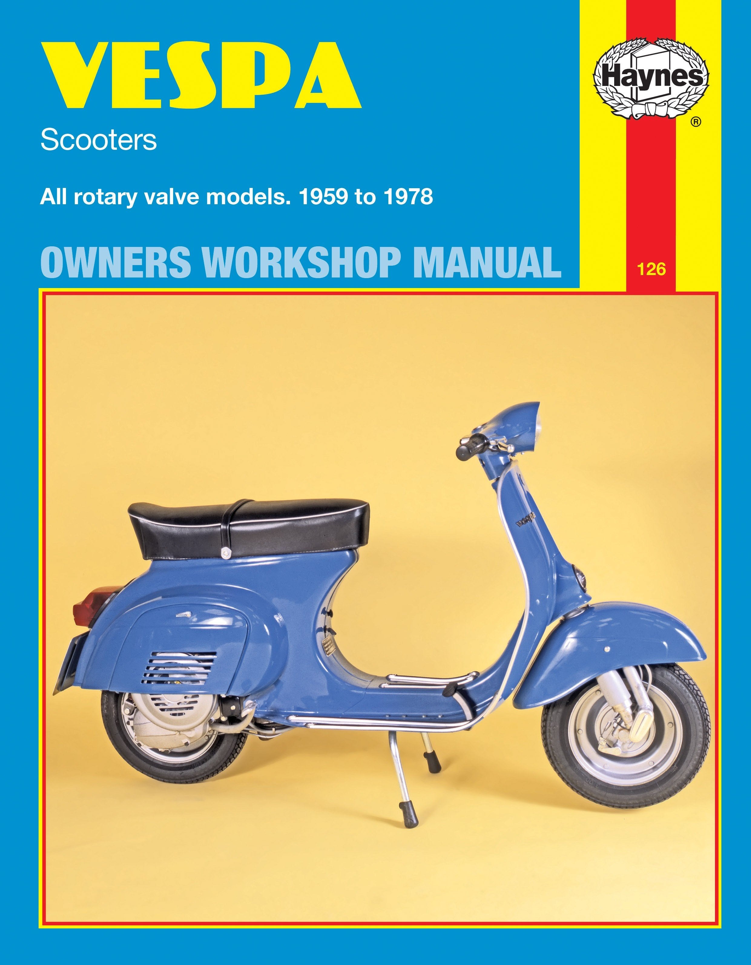 Vespa Scooters (59 - 78) Haynes Repair Manual - Digital Edition