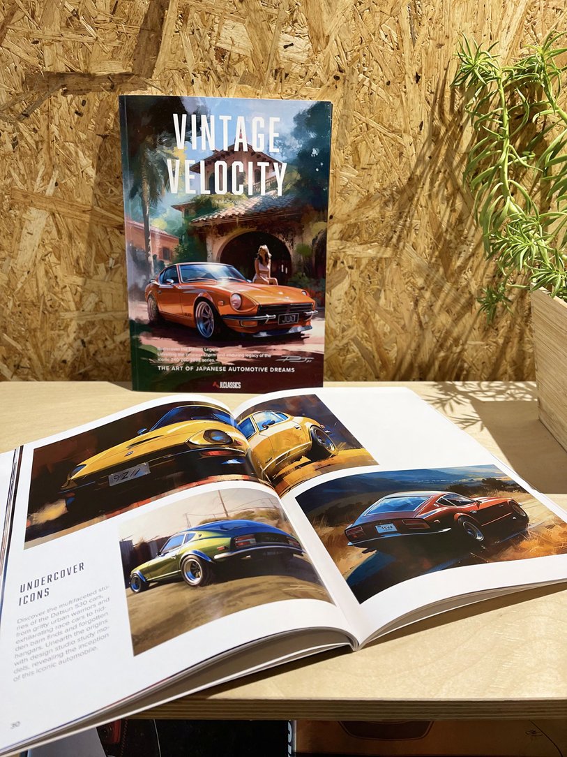 Vintage Velocity - The Art of Japanese Automotive Dreams Book