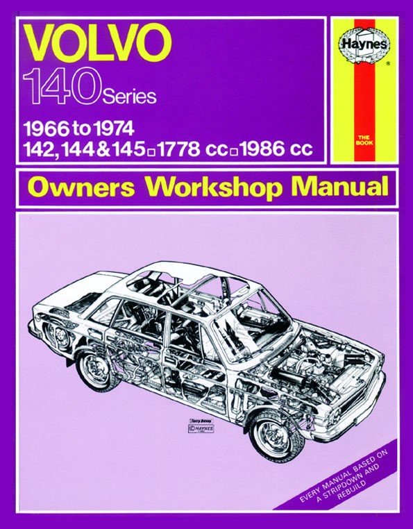 Volvo 142, 144 & 145 (66 - 74) Haynes Repair Manual - Digital Edition