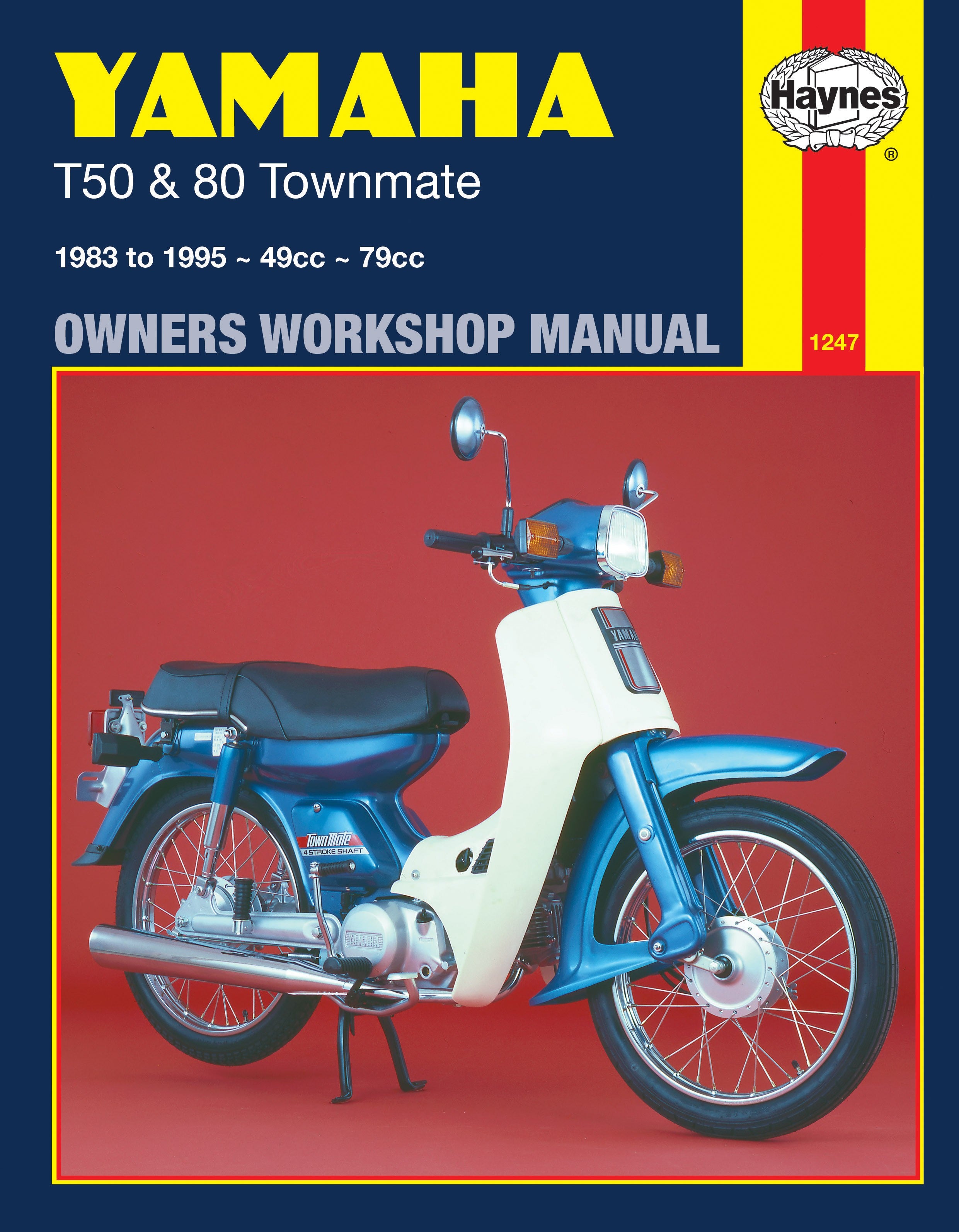 Yamaha T50 & 80 Townmate (83 - 95) Haynes Repair Manual - Digital Edition