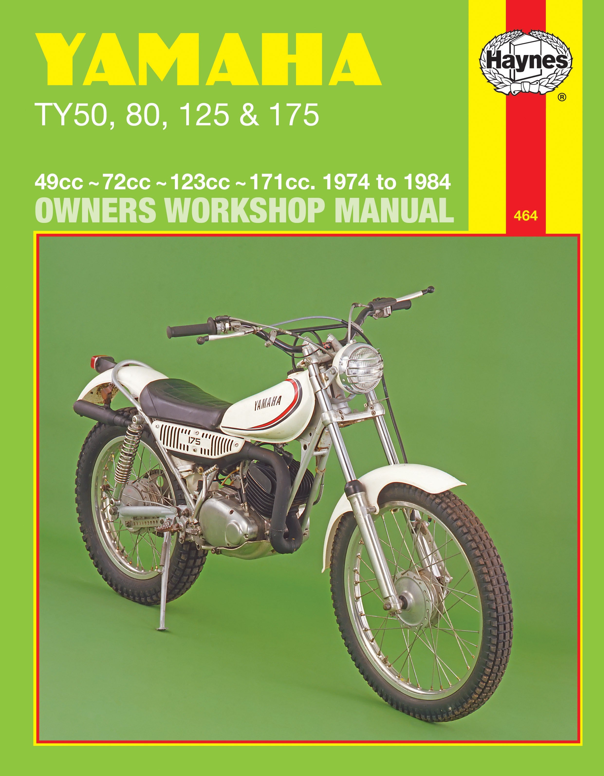 Yamaha TY50, 80, 125 & 175 (74 - 84) Haynes Repair Manual - Digital Edition