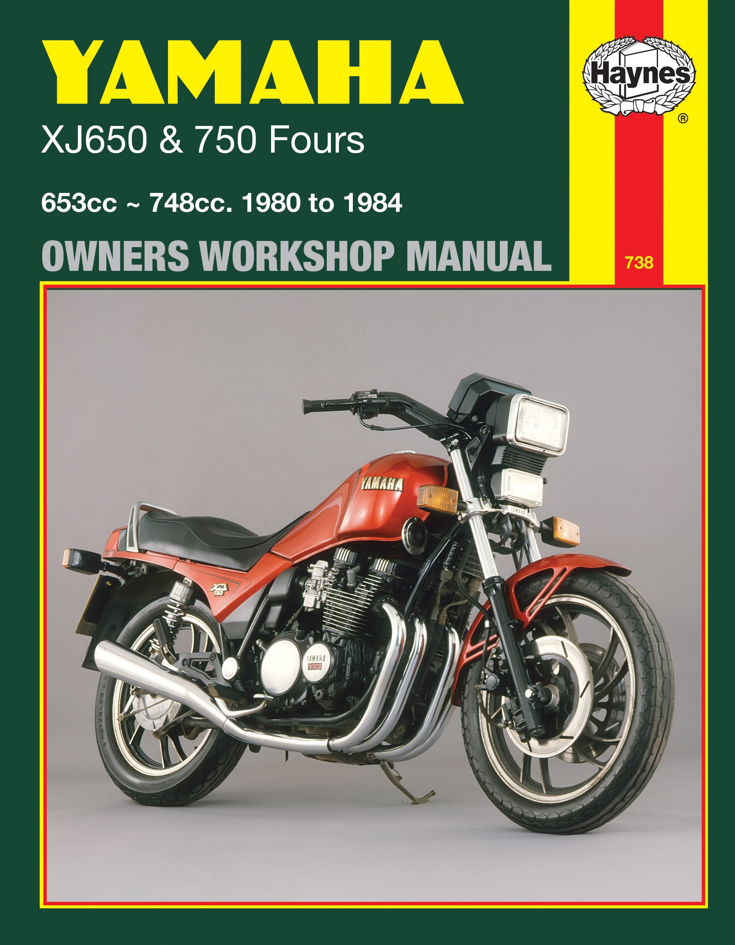 Yamaha XJ650, 750 Fours 1980-1984