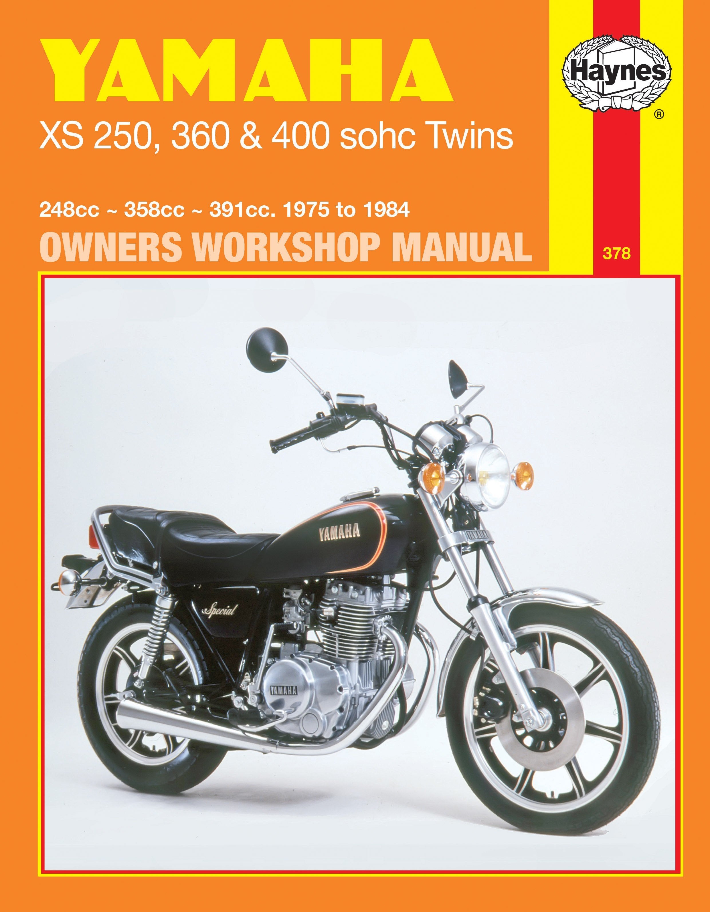 Yamaha XS250, 360 & 400 sohc Twins (75 - 84) Haynes Repair Manual - Digital Edition