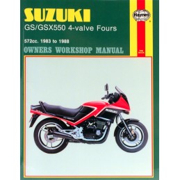 Suzuki GS/GSX550 4-valve Fours 1983-88