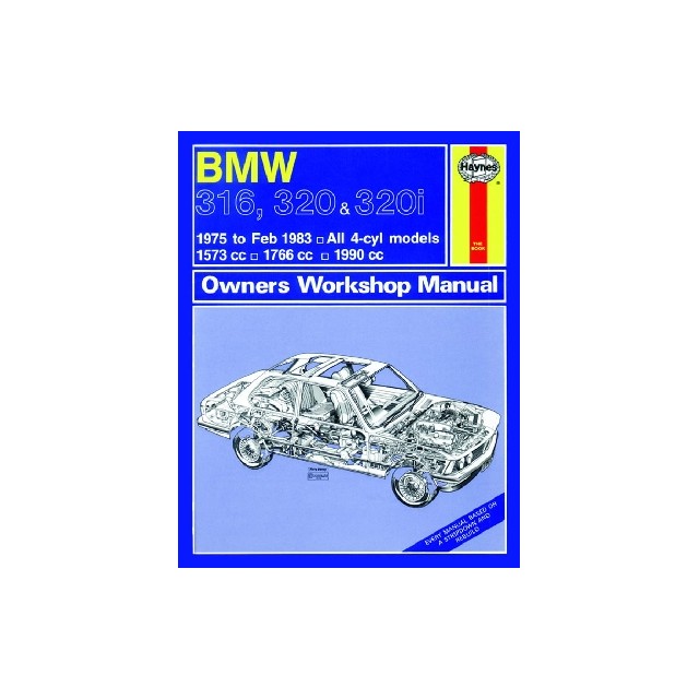 BMW 316, 320 & 320i 4-cyl 1975-2/1983 Classic Reprint