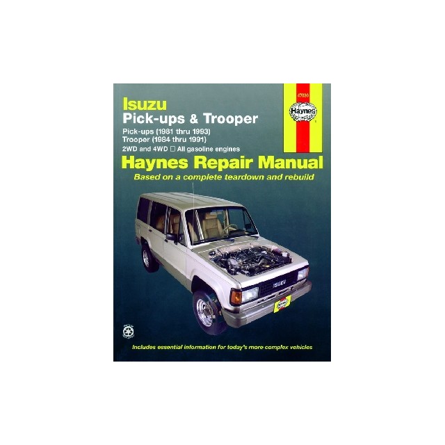 Isuzu Pick-ups & Trooper 1981 - 1993