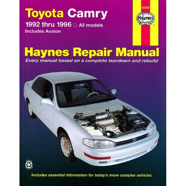 Toyota Camry/Avalon 1992 - 1996