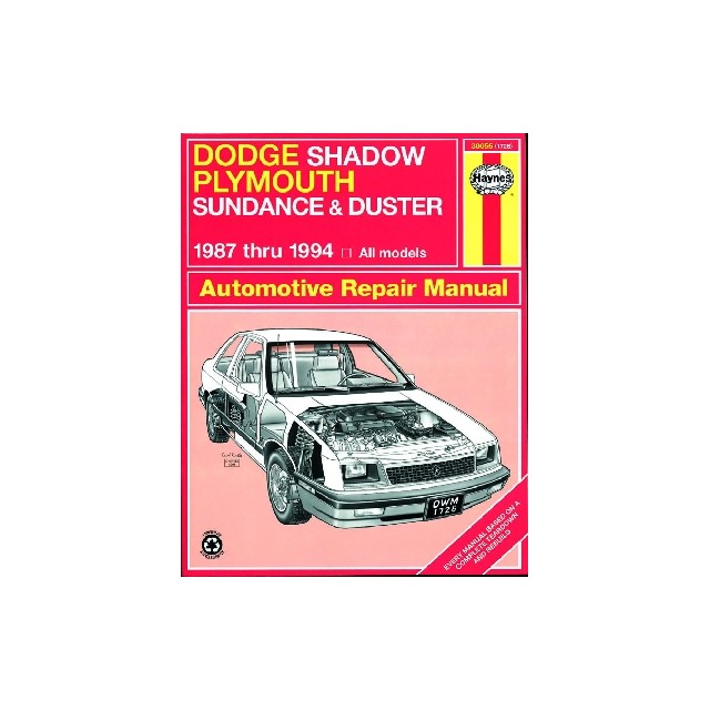 Dodge Shadow/Plymouth Sundance/Duster 1987 - 1994