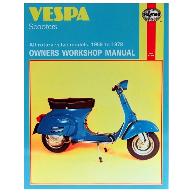 Piaggio Vespa 90, 125, 200  1959-79