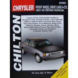 Chrysler FWD Cars 4-Cyl 1981 - 1995