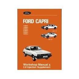 Ford Capri 1974 - 1987 workshop manual