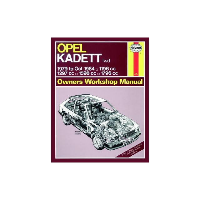 Opel Kadett d-modell 1979 - oct 1984
