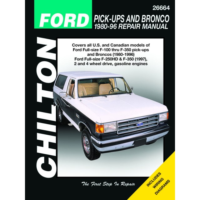 Ford Pick-Ups/Bronco 1980 - 1996