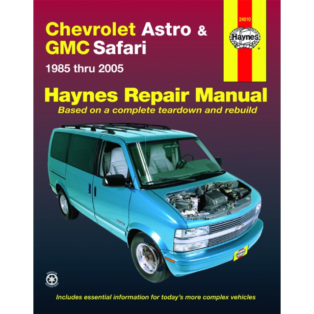 Chevrolet/GMC Mini-Vans (ei AWD) 1985-2005