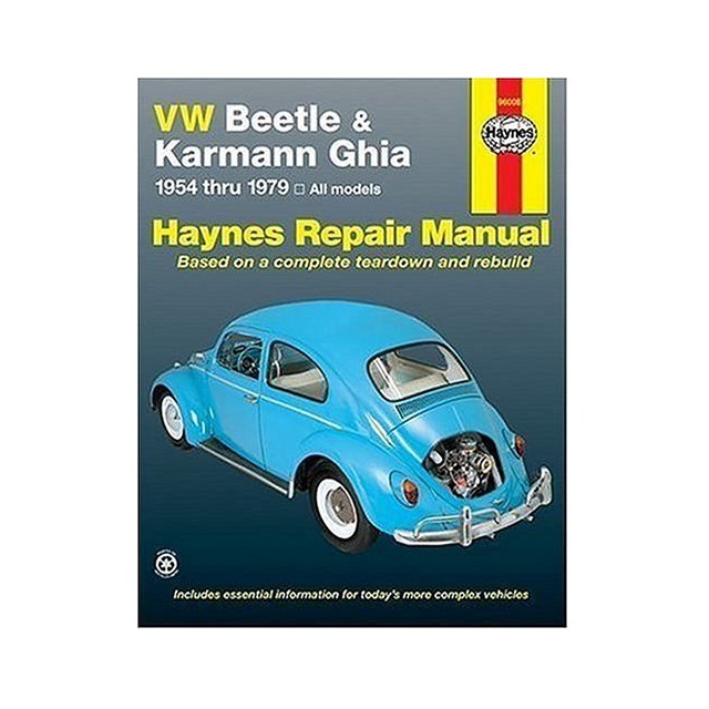 VW Beetle/Karmann Ghia 1954 - 1979