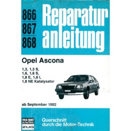 Opel Ascona syyskuu 1982 -