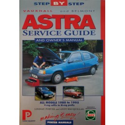 Opel / Vauxhall Astra Service Guide 1980-1995