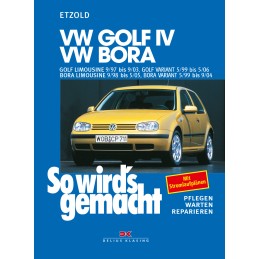 VW Golf IV 9/97 - 5/06, Bora 9/98 - 9/04