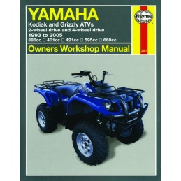 Yamaha Kodiak and Grizzly ATVs 1993-2005