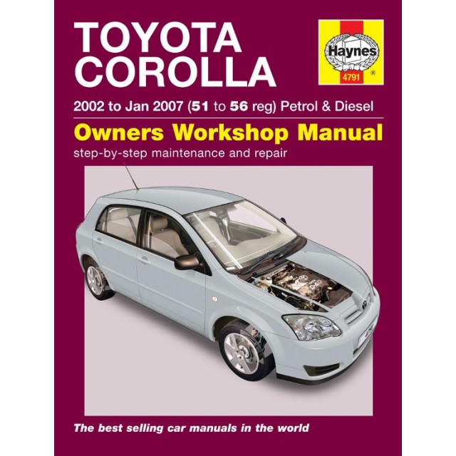 Toyota Corolla 2002 - jan 2007