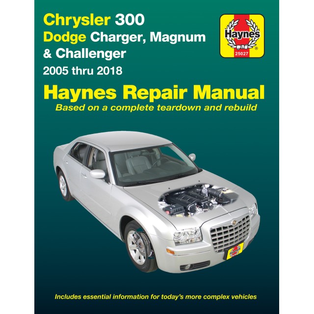 Chrysler 300/Dodge Charger/Magnum&Challenger 2005 - 2018