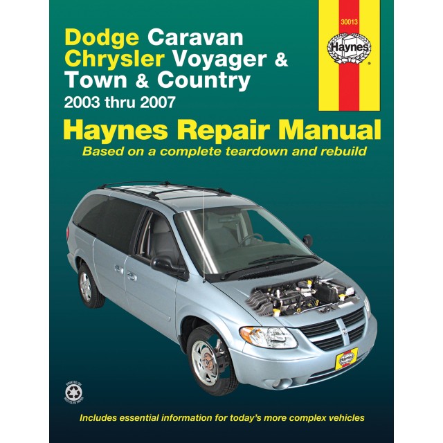 Dodge Caravan / Chrysler Voyager, Town & Country Mini-Vans 2003-2007