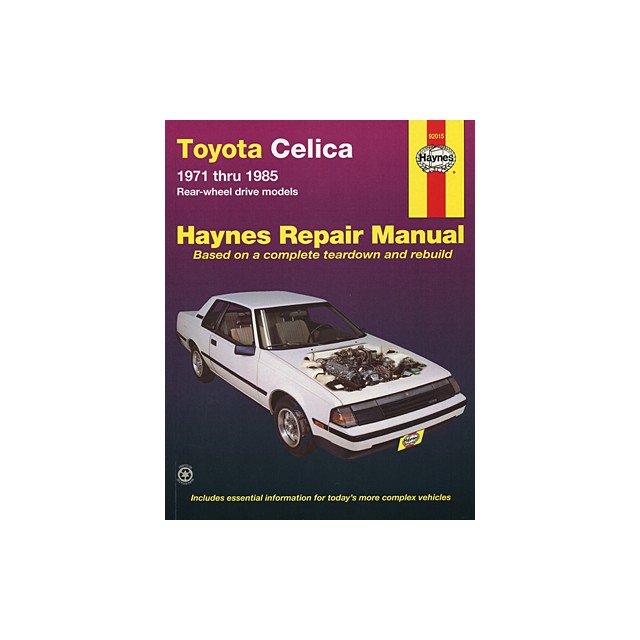 Toyota Celica RWD 1971 - 1985