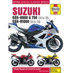 Suzuki GSX-R600/750 2004-2005 & GSX-R1000 2003-2008