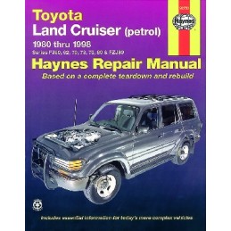 Toyota Land Cruiser FJ60, 62, 70, 73, 75, 80 & FZJ80 b. 1980-1998